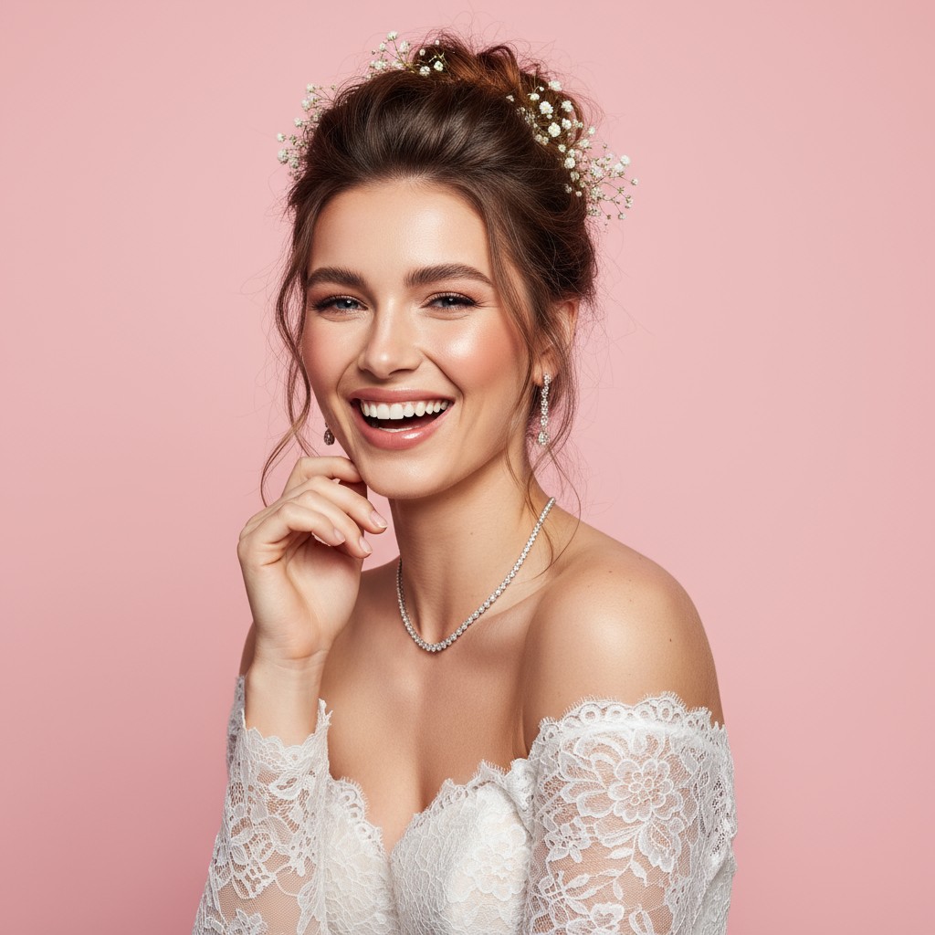 Bridal Hair Messy Updo Ideas